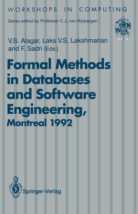 Formal Methods in Databases and Software Engineering - cover