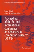 Lecture Notes in Networks and Systems- Proceedings of the Second International Conference on Advances in Computing Research (ACR’24)
