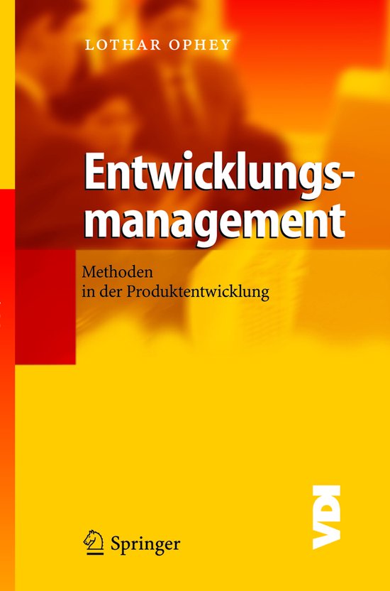 VDI-Buch- Entwicklungsmanagement - cover