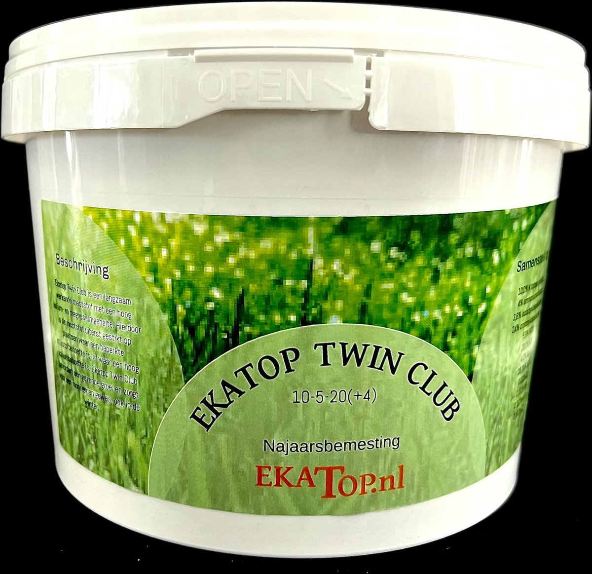 Ekatop Twin Club, meststof, najaarsbemesting, gazon, 125 m²