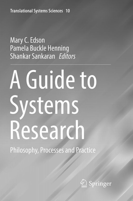 Translational Systems Sciences10-A Guide to Systems Research - cover