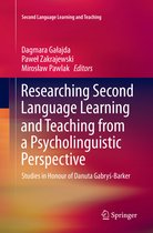 Second Language Learning and Teaching- Researching Second Language Learning and Teaching from a Psycholinguistic Perspective