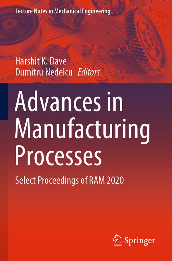 Advances in Manufacturing Processes - cover