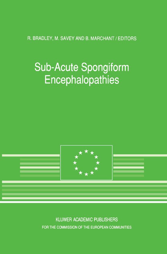 Sub-Acute Spongiform Encephalopathies - cover