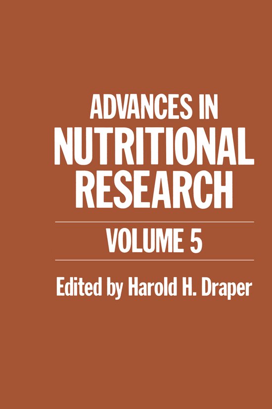 Advances in Nutritional Research - cover