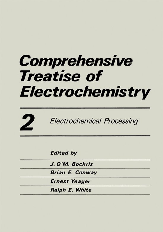 Comprehensive Treatise of Electrochemistry - cover