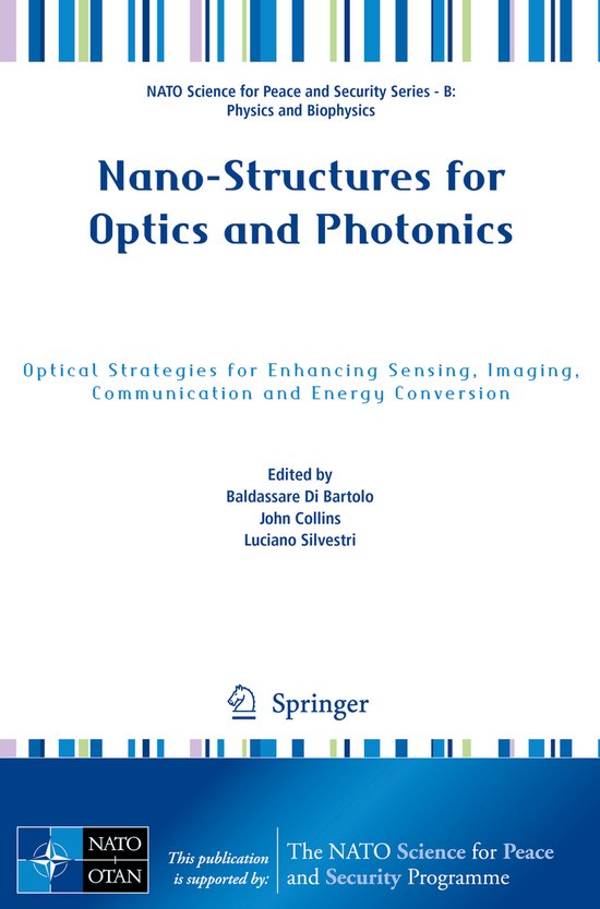 Nano Structures for Optics and Photonics - cover