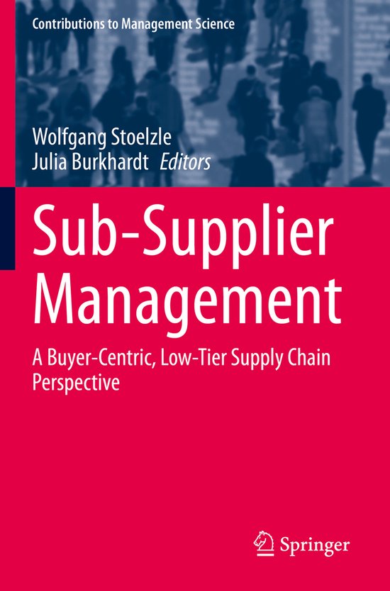 Sub Supplier Management - cover
