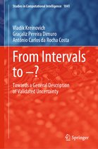 Studies in Computational Intelligence- From Intervals to –?