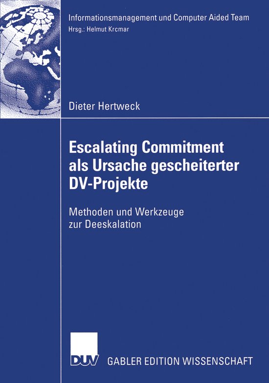 Escalating Commitment als Ursache gescheiterter DV-Projekte - cover