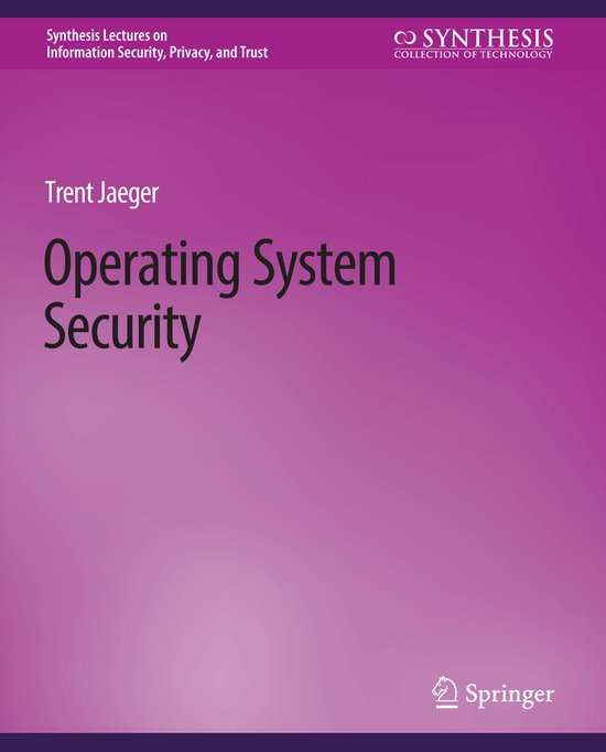 Synthesis Lectures on Information Security, Privacy, and Tru ... - cover