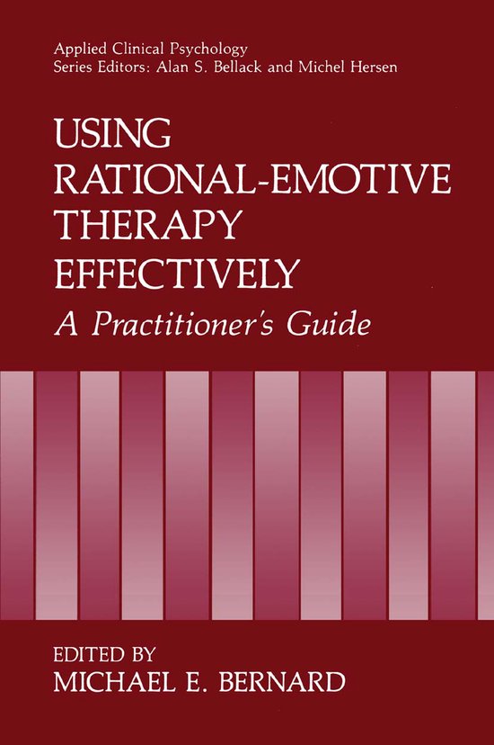 Using Rational-Emotive Therapy Effectively - cover