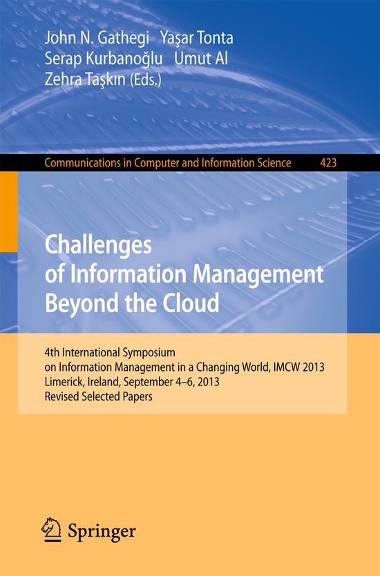 Challenges of Information Management Beyond the Cloud - cover