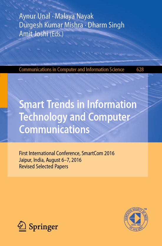 Smart Trends in Information Technology and Computer Communic ... - cover