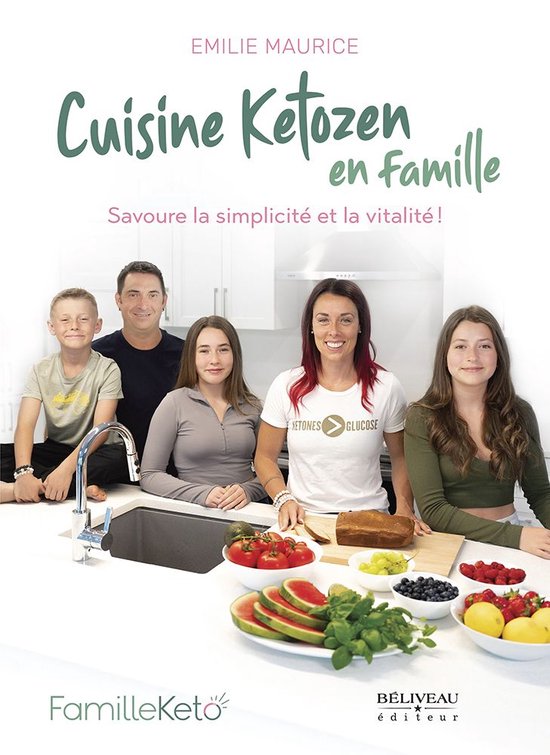 Cuisine ketozen en famille - cover