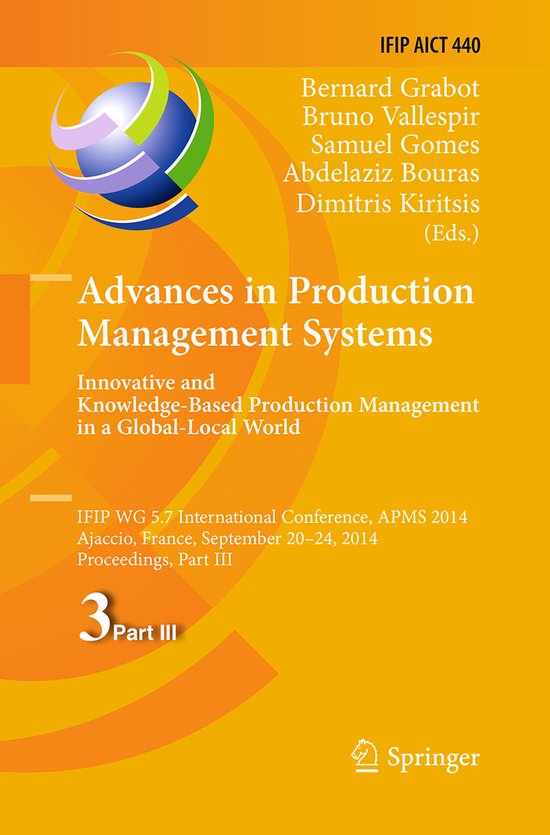 Advances in Production Management Systems - cover