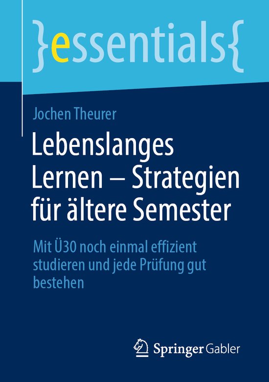 essentials- Lebenslanges Lernen – Strategien für ältere  ... - cover