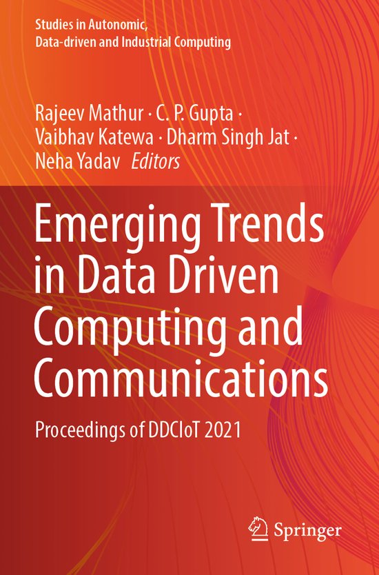 Studies in Autonomic, Data-driven and Industrial Computing-  ... - cover