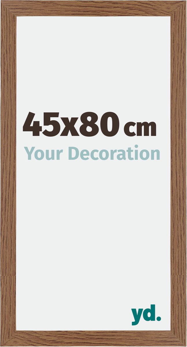 Your Decoration - Fotolijst 45x80 cm - MDF - Eiken Rustiek - Mura