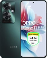 OPPO Reno11 F 5G - 256GB - 4 - Extra Garantie 24+6 Maanden - Palm Green