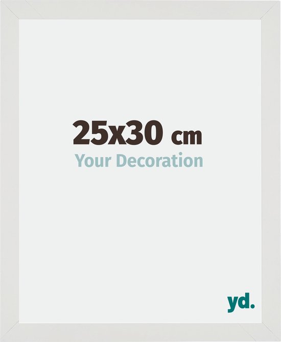 Cadre Photo Mura Your Decoration - 25x30cm - Wit Mat