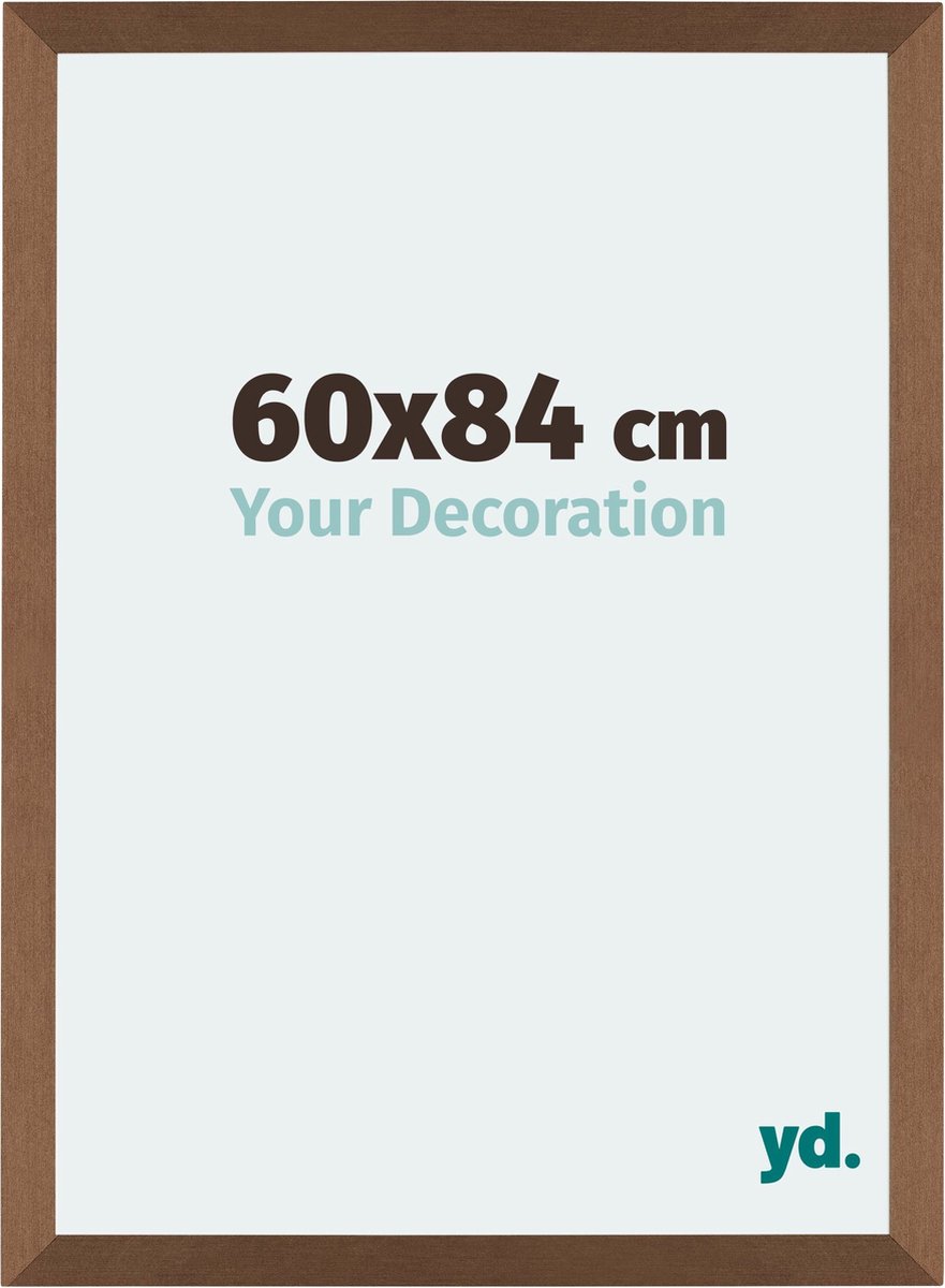 yd. Your Decoration - Fotolijst 60x84 cm - MDF - Koper Decor - Mura