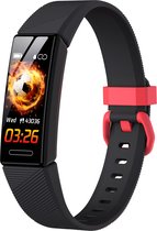 West Watches Smartwatch Stappenteller Kids Model Planet - Activity Tracker - Voetbal - Kinderen - Zwart