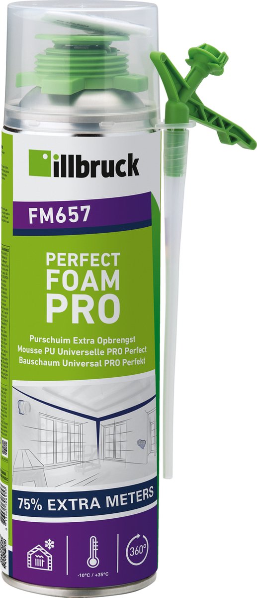 Illbruck FM657 Perfect Foam Pro (PU schuim) 540ml - FM657