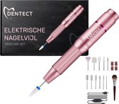 Elektrische Nagelvijl Dentect Roze - Nagelfrees - Met Bitjes - Extra Opzetstukjes - Manicure Set - Pedicureapparaat