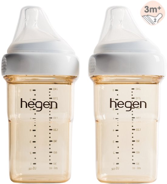 Foto: Hegen babyfles 240ml ppsu 2 pack