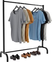 CLP Lara Kledingrek - Kledingstandaard - Dressboy - 120x38x120 cm/zwart