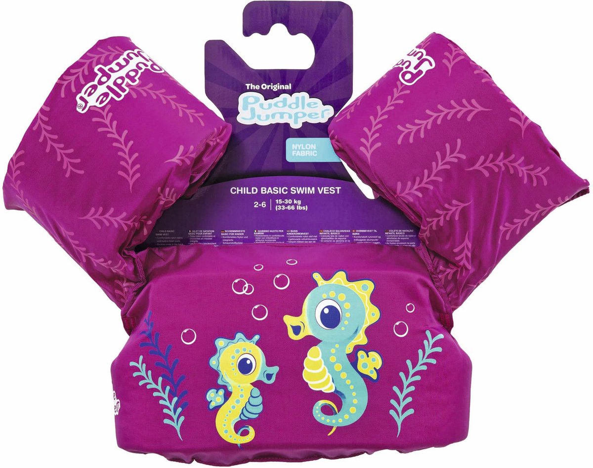 Bestway Puddle Jumper Zeepaardjes - Verstelbare zwembandjes voor kinderen - Draagkracht 15 - 30 kg size — afbeelding 17