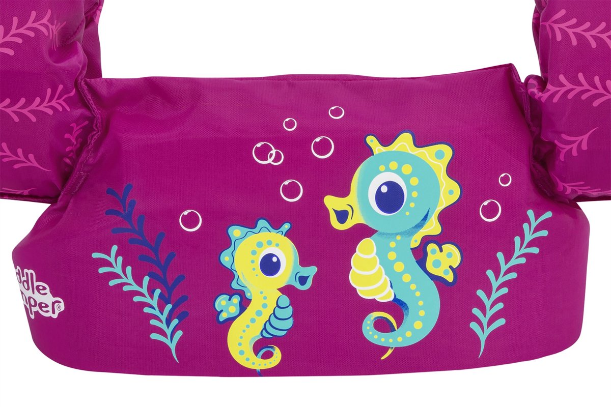 Bestway Puddle Jumper Zeepaardjes - Verstelbare zwembandjes voor kinderen - Draagkracht 15 - 30 kg size — afbeelding 5