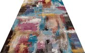 Lalee Picasso Artisan vloerkleed vintage laagpolig trendy multi kleuren 160x230cm
