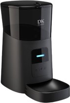 DKProducts.nl Automatische voerbak zwart - Voerautomaat met app - Smartphone Besturing - Voerinhoud 6 Liter - Voor Katten- en Hondenvoer - Droogvoer - Voedingsschema - WiFi - Automatische voerbak kat - Automatische voerbak