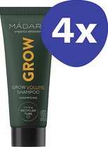 Madara Grow Volume Shampoo Travel Size (4x 25ml)