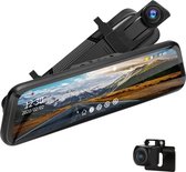 Spiegeldashcam met Parkeerbewaking en Videorecorder - Full HD Kwaliteit - Eenvoudige Installatie - Nachtzicht - Bewaak je Auto met Gemak