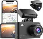 Autocamera - Ultra-HD 3840x2160P - Groothoek Lens - Nachtzicht - Rijdveiligheid en Bewijsmateriaal