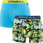 O'Neill 2P boxers palm trees & plain multi - XL