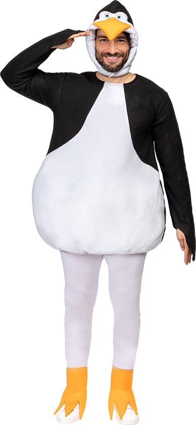 FUNIDELIA Pinguïn van Madagascar kostuum voor volwassenen - M - L