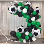Balloon Arch Voetbal - Kit de décoration de 95 pièces Ballons d'anniversaire - Décoration - Ensemble complet de Décoration de Fête Prêt à l'emploi Kit de Décoration
