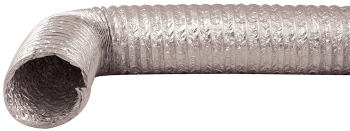 Luchtafvoerslang 112Mm 10M Flexibel Alu - 10 Meter