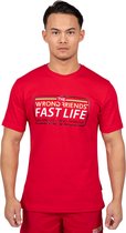FAST LIFE T-SHIRT - RED XL