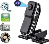 Smart-Shop Hd Mini Dv Camera - Body Camcorder Nanny Security Cam Sportwagen Dvr Portable Video Recorder - Zwart