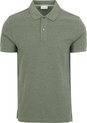 Profuomo - Piqué Poloshirt Groen - Modern-fit - Heren Poloshirt Maat M