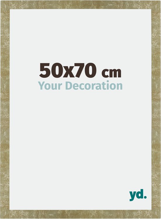 Cadre Photo Mura Your Decoration - 50x70cm - Or Antique