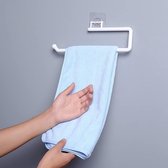 Bol.com Papieren handdoekhouder - papieren rol houder muur gemonteerd - handdoek keuken badkamer bar kabinet vodden hanger aanbieding