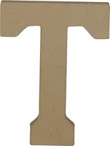 Decopatch Letter - 20 cm - Papier marche - Letter T