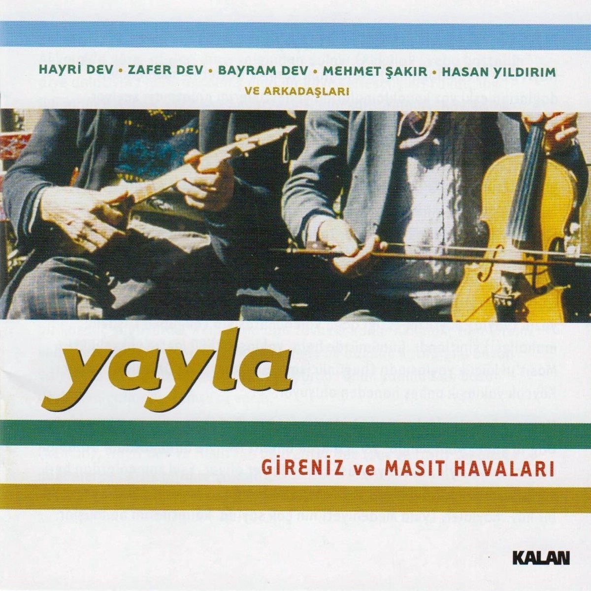 Various Artists - Yayla-Gireniz Ve Masit Havalari (CD)