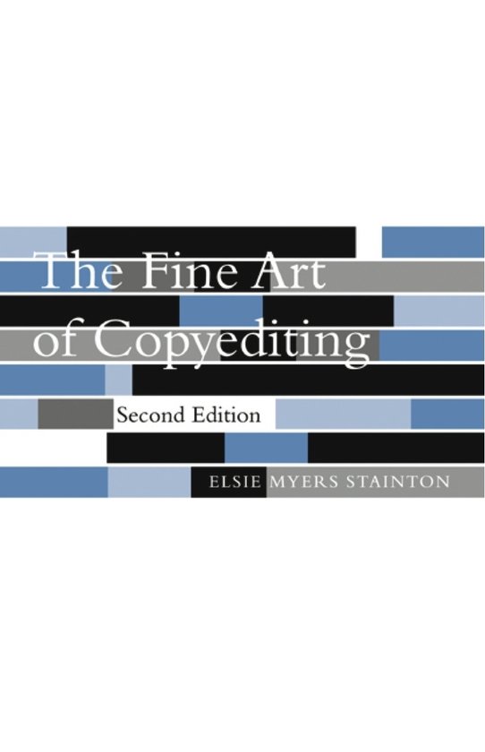The Fine Art of Copyediting - cover